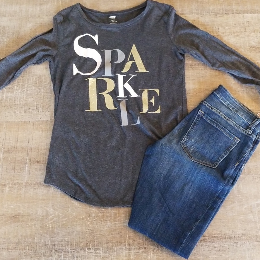 Sparkle tee from Old Navy